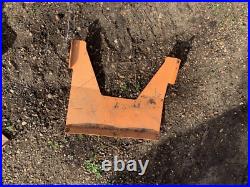 Scag cub zero turn mower rear plate