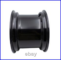 Set 2 12x8.5 Wheels Rims Mower Garden Lawn Tractor 12 4 holes 4/4 Zero Turn Rim