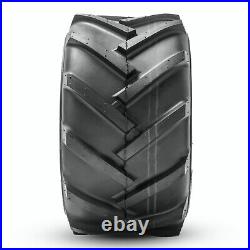 Set Of 2 18x9.50-8 Lawn Mower Tires 4Ply Heavy Duty Super Lug 18x9.50X8 Tubeless
