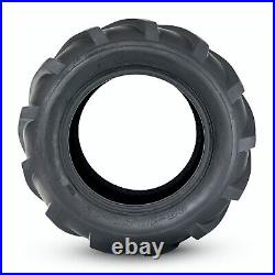 Set Of 2 23x10.5-12 Lawn Mower Tires 6Ply Heavy Duty 23x10.5x12 Lug Tractor Tyre