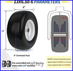 Smooth Tread Zero Turn Mower Tire, 13x6.50-6, 2 Pack Smooth Tread Zero Turn Mower Tire, 13x6.50-6, 2 Pack