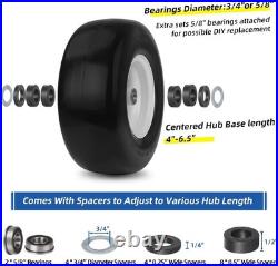 Smooth Tread Zero Turn Mower Tire, 13x6.50-6, 2 Pack