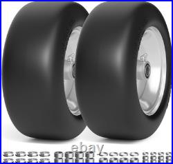 Solid Front Tires for Zero Turn Mower, 2Pack$