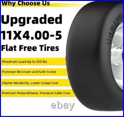 Solid Front Tires for Zero Turn Mower, 2Pack$