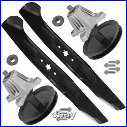 Spindle Assembly with Pulley Blade For Troy-Bilt Mustang XP 46 Zero-Turn Mower