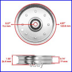 Spindle & Blade with Belt & Pulley for Cub Cadet RZT-50 618-04125 918-04125 50 Spindle & Blade with Belt & Pulley for Cub Cadet RZT-50 618-04125 918-04125 50