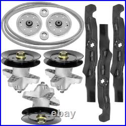 Spindle & Blade with Belt & Pulley for Cub Cadet RZT-50 618-04125 918-04125 50 Spindle & Blade with Belt & Pulley for Cub Cadet RZT-50 618-04125 918-04125 50