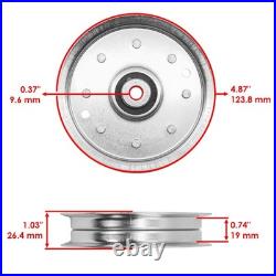 Spindle Pulley Blade & Belt For Cub Cadet RZT-L46 RZT-S46 46 Zero-Turn Mower