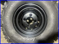 TWO 22x10-10 Rear Wheels 4 LUG ZTR Mower Toro, Cub Cadet, Husqvarna, Bad Boy