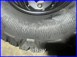 TWO 22x10-10 Rear Wheels 4 LUG ZTR Mower Toro, Cub Cadet, Husqvarna, Bad Boy