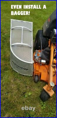 The Green Guard HD' Motorized Chute Blocker with Aluminum Guard