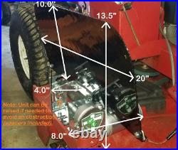 The Green Guard HD' Motorized Chute Blocker with Aluminum Guard