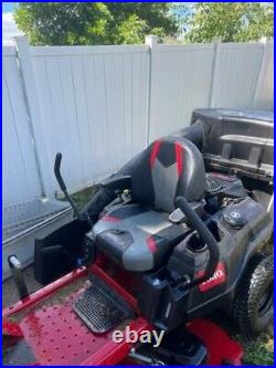 Toro 50 zero turn riding lawn mowers with double bagger included