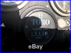 Toro Groundsmaster 345 Commercisl Mower 1,432 Hours