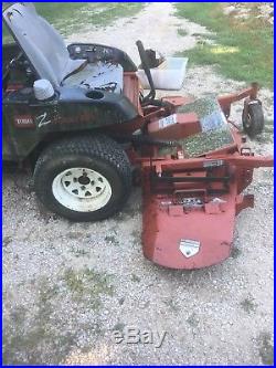 Toro Z Master Commercial Zero Turn Nice Mower Deck AS-IS needs New engine