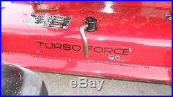 Toro Z Master Turbo Force 60 Mower Kubota D902 Diesel Engine