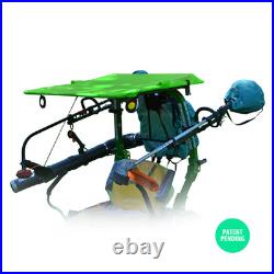 Tractor Canopy Zero Turn Riding Mower Sun Foldable Sunshade for ROPS + Tools