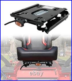 Tractor Seat Suspension Kit Fit for Zero Turn Mower and Tractor WithSlide Track