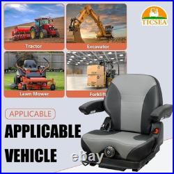 Tractor Suspension Seat Adjustable with Seatbelt for Zero Turn Mowers & Tractors Tractor Suspension Seat Adjustable with Seatbelt for Zero Turn Mowers & Tractors