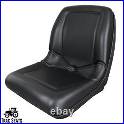 Two (2) Black High Back Seats for Pioneer Club Car 1200 1500 UTV Utility Vehicle