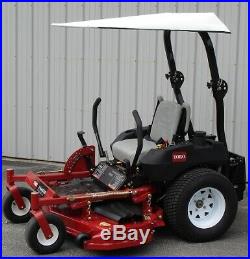 Universal Sun Shade For Zero Turn Mowers and Tractors with ROPS Bars