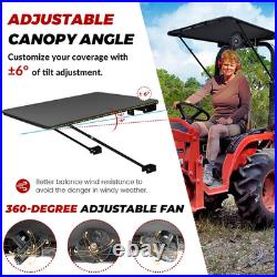Universal Tractor Canopy with Electric Cooling Fan for ROPS Uv-Resistant Sunsh