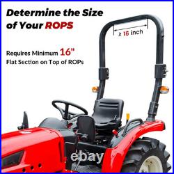 Universal Tractor Canopy with Electric Cooling Fan for ROPS Uv-Resistant Sunsh