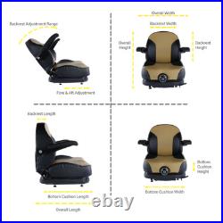 Universal Zero-Turn High-Back Lawn Mower Seat Compatible withGrasshopper & Scag Universal Zero-Turn High-Back Lawn Mower Seat Compatible withGrasshopper & Scag