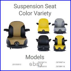 Universal Zero-Turn High-Back Lawn Mower Seat Compatible withGrasshopper & Scag Universal Zero-Turn High-Back Lawn Mower Seat Compatible withGrasshopper & Scag