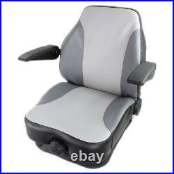 Universal Zero Turn Mower Suspension Seat (Kubota, John Deere, XMark, Craftsman)