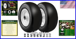 Upgraded 13x5.00-6 Flat Free Zero Turn Mower Tires
