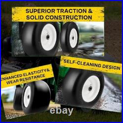 Upgraded 13x5.00-6 Flat Free Zero Turn Mower Tires