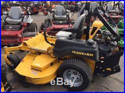 Used Hustler Super Z 932137 72 zero turn riding mower with collection system