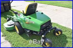 Very Nice John Deere F620 front mount zero turn lawn mower 60 deck low hours
