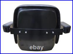 Walker Mower Seat With Armrests Zero Turn High Back Black AGCO Cub Cadet