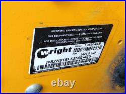 Year 2020 Wright Stander ZK 61 Zero Turn Stand On Lawn Mower For Repair
