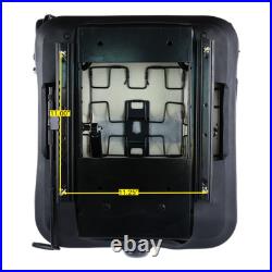 Yellow Black Zero Turn Mower Suspension Seat for John Deere Cub Cadet Hustler