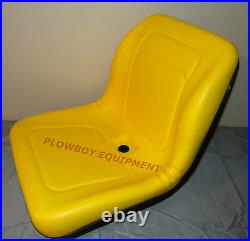 Yellow HIGH BACK SEAT for John Deere Z-Track ZTR F620 F680 Lawn Mower Zero Turn