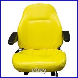 Yellow Seat Fits John Deere F620 F680 F687 717A 727A 737 757 Z Trak ZTR Mower