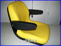 Yellow Seat Jd John Deere Z Trak M65, M655, M665,717a, 727a Zero Turn Mowers Ztr#oy