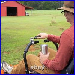 Zero-Turn Bar for One-Hand Operation of Zero-Turn Mowers