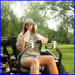 Zero-Turn Bar for One-Hand Operation of Zero-Turn Mowers