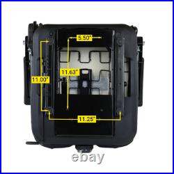 Zero-Turn Black Mower Seat Compatible withExmark Equipment 116-8912