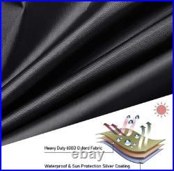 Zero Turn Lawn Mower Cover for Mower with Bagger Attachment Waterproof 600D