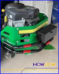 Zero Turn Lawn Mower One-Piece Rear Bumper Hitch with Toolbox for John Deere