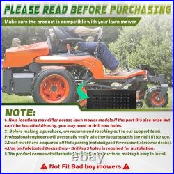 Zero Turn Mower Chute Blocker, Grass Flap Chute Blocker, Fit for Ferris, Exma