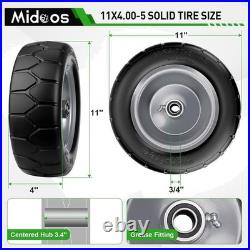 Zero-Turn Mower Front Tires with Precision Bearings