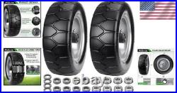 Zero-Turn Mower Front Tires with Precision Bearings