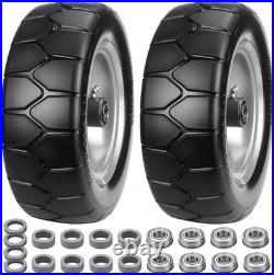 Zero-Turn Mower Front Tires with Precision Bearings