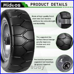 Zero-Turn Mower Front Tires with Precision Bearings